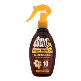 Vivaco Sun Argan Bronz Oil Tanning Milk SPF10 Sonnenschutz 200 ml