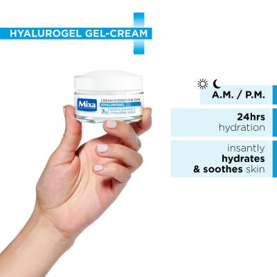 Mixa Hyalurogel Tagescreme für Frauen 50 ml