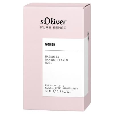 s.Oliver Pure Sense Eau de Toilette für Frauen 50 ml