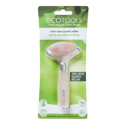 EcoTools Facial Roller Mini Rose Quartz Massageroller &amp; Stein für Frauen 1 St.