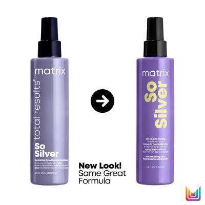 Matrix So Silver All-In-One Toning Leave-In Spray Pflege ohne Ausspülen für Frauen 200 ml