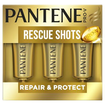 Pantene Intensive Repair (Repair &amp; Protect) Rescue Shots Haarserum für Frauen 3x15 ml