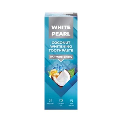 White Pearl PAP Coconut Whitening Toothpaste Zahnpasta 75 ml