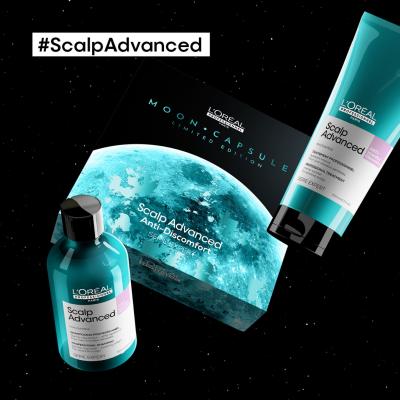L&#039;Oréal Professionnel Scalp Advanced Moon Capsule Limited Edition Geschenkset Scalp Advanced Professional Shampoo 300 ml + Scalp Advanced Professional Treatment 200 ml