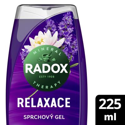 Radox Relaxation Lavender And Waterlily Shower Gel Duschgel für Frauen 225 ml