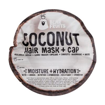 Bear Fruits Coconut Hair Mask + Cap Haarmaske für Frauen Set