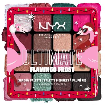 NYX Professional Makeup Fa La La L.A. Land Ultimate Flamingo Frost Lidschatten für Frauen 12,8 g