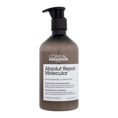 L&#039;Oréal Professionnel Absolut Repair Molecular Professional Shampoo Shampoo für Frauen 500 ml