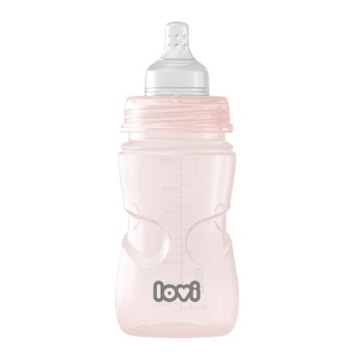 LOVI Trends Bottle 3m+ Pink Babyflasche für Kinder 250 ml