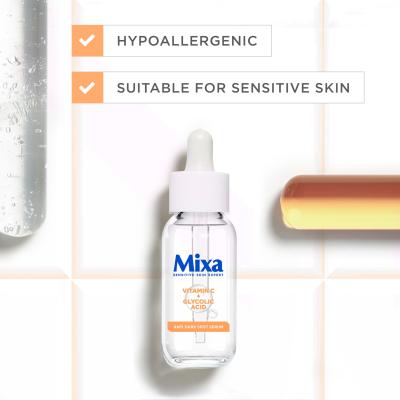 Mixa Vitamin C + Glycolic Acid Anti-Dark Spot Serum Gesichtsserum für Frauen 30 ml