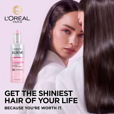 L&#039;Oréal Paris Elseve Glycolic Gloss Leave-In Serum Haarserum für Frauen 150 ml