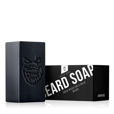 Angry Beards Beard Soap Wesley Wood Bartshampoo für Herren 50 g
