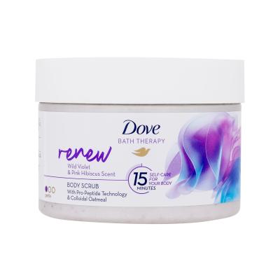 Dove Bath Therapy Renew Body Scrub Körperpeeling für Frauen 295 ml