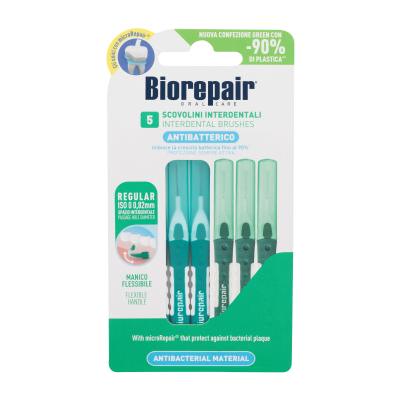 Biorepair Antibacterial Interdental Brush Regular 0,82 mm Zwischenraumzahnbürste Set