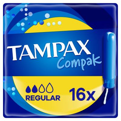 Tampax Compak Regular Tampon für Frauen Set