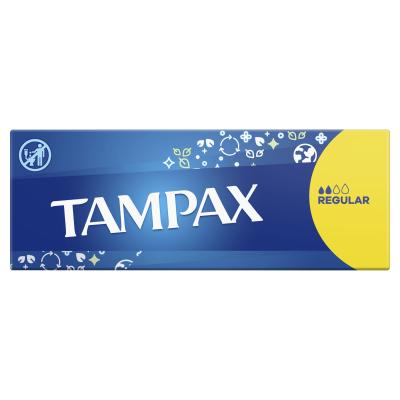 Tampax Non-Plastic Regular Tampon für Frauen Set