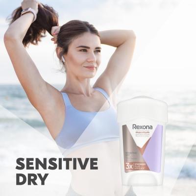 Rexona Maximum Protection Sensitive Dry Antiperspirant für Frauen 45 ml