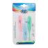 Canpol babies Baby Toothbrush Trainer Set Geschenkset Massagebürste 1 St. + Gummibürste zur Reinigung der ersten Zähne 1 St. + Zahnbürste 1 St.