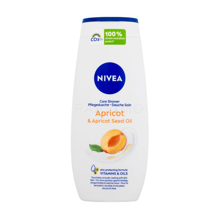 Nivea Apricot &amp; Apricot Seed Oil Duschgel für Frauen 250 ml