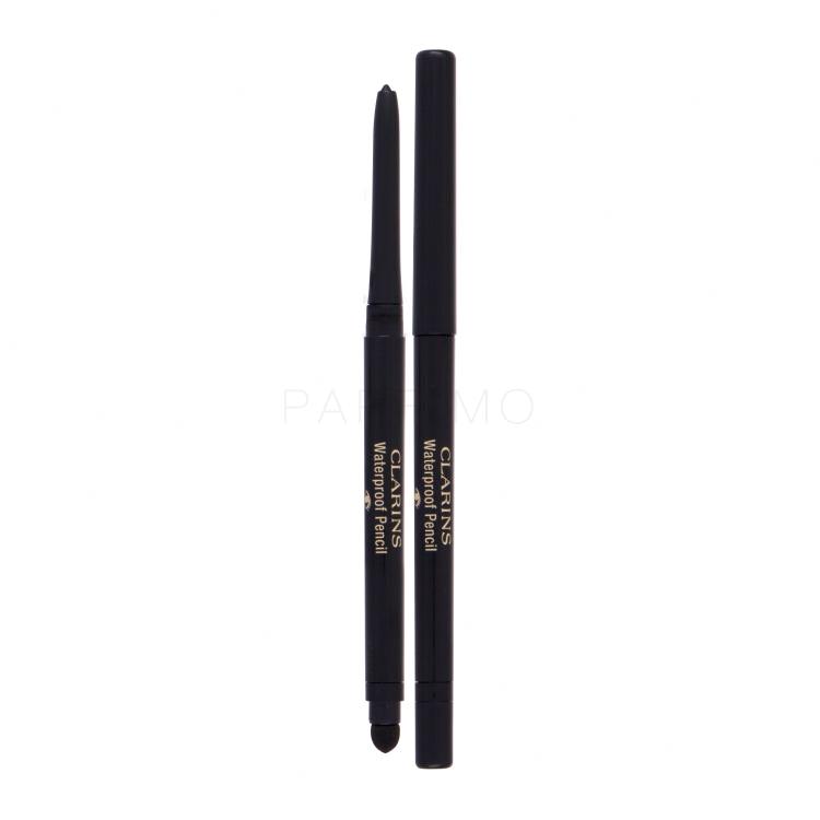 Clarins Waterproof Pencil Kajalstift für Frauen 0,29 g Farbton  01 Black Tulip