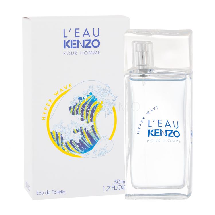 KENZO L´Eau Kenzo Pour Homme Hyper Wave Eau de Toilette für Herren 50 ml