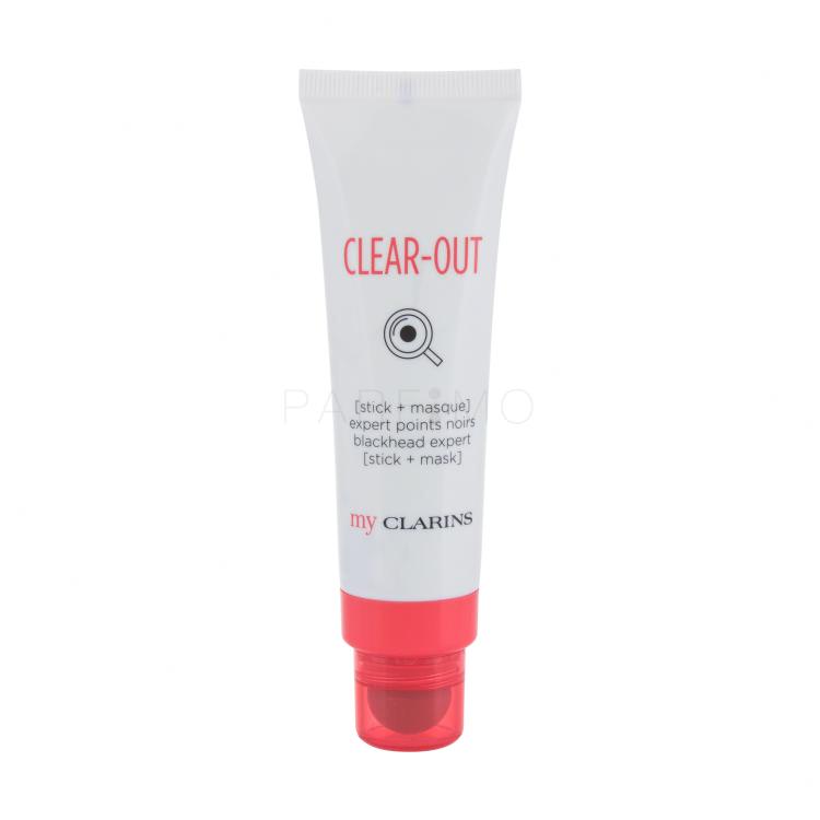Clarins Clear-Out Blackhead Expert Stick + Mask Gesichtsmaske für Frauen 50 ml