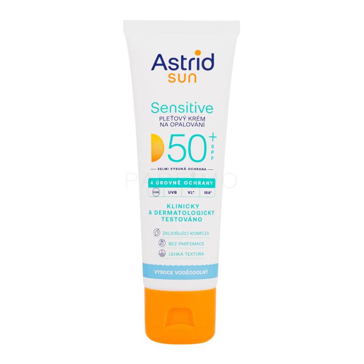 Astrid Sun Sensitive Face Cream SPF50+ Sonnenschutz fürs Gesicht 50 ml