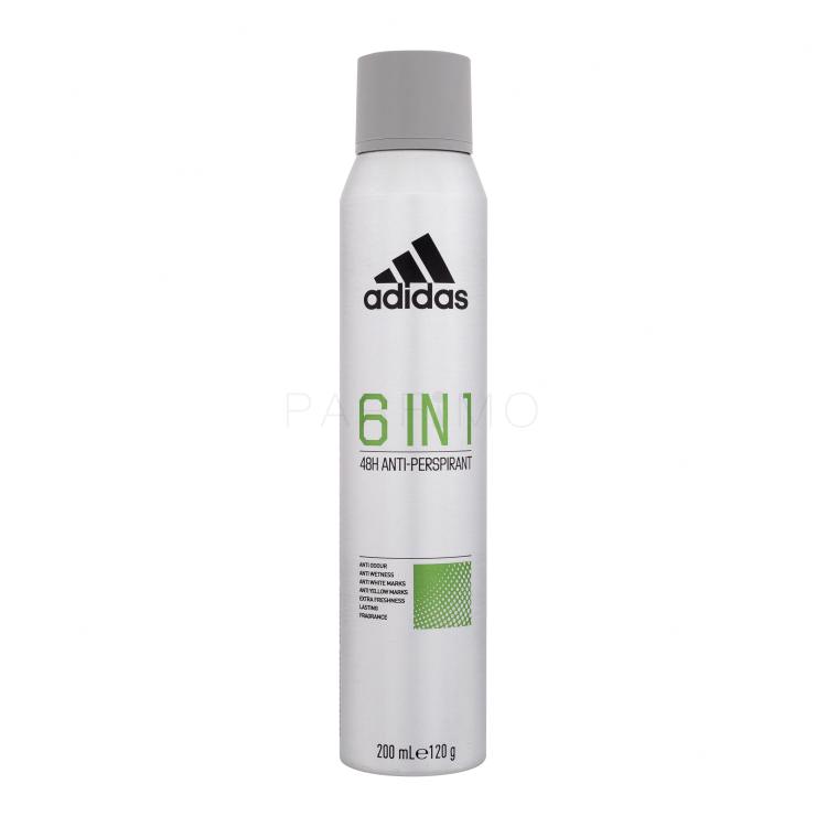 Adidas 6 In 1 48H Anti-Perspirant Antiperspirant für Herren 200 ml