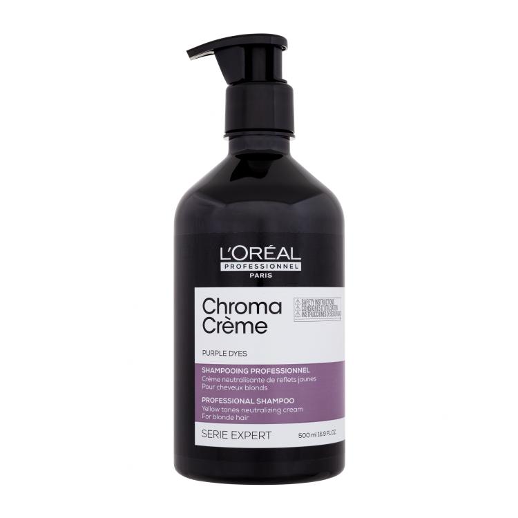 L&#039;Oréal Professionnel Chroma Crème Professional Shampoo Purple Dyes Shampoo für Frauen 500 ml