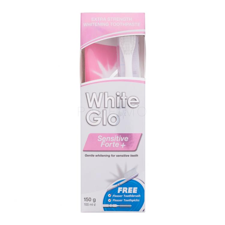 White Glo Sensitive Forte + Zahnpasta Set