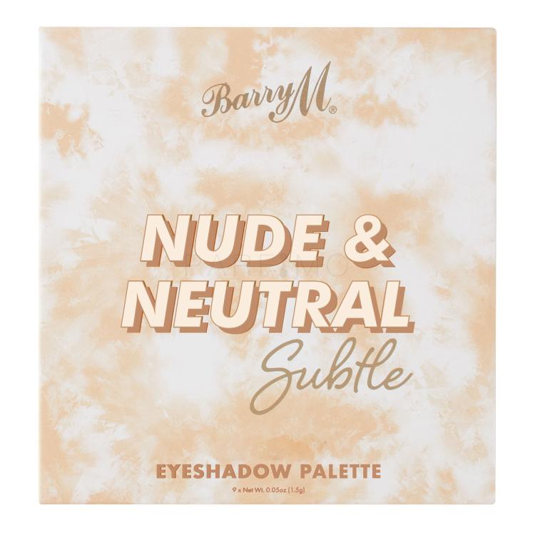 Barry M Nude &amp; Neutral Subtle Lidschatten für Frauen 13,5 g