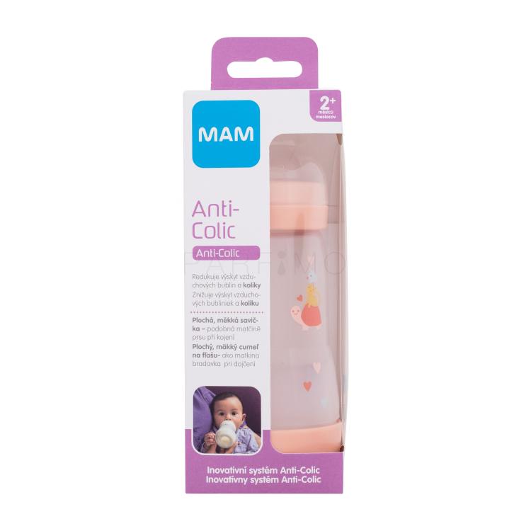 MAM Easy Start Anti-Colic 2m+ Nude Babyflasche für Kinder 260 ml
