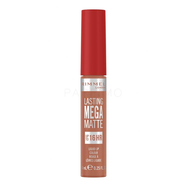 Rimmel London Lasting Mega Matte Liquid Lip Colour Lippenstift für Frauen 7,4 ml Farbton  Be My Baby