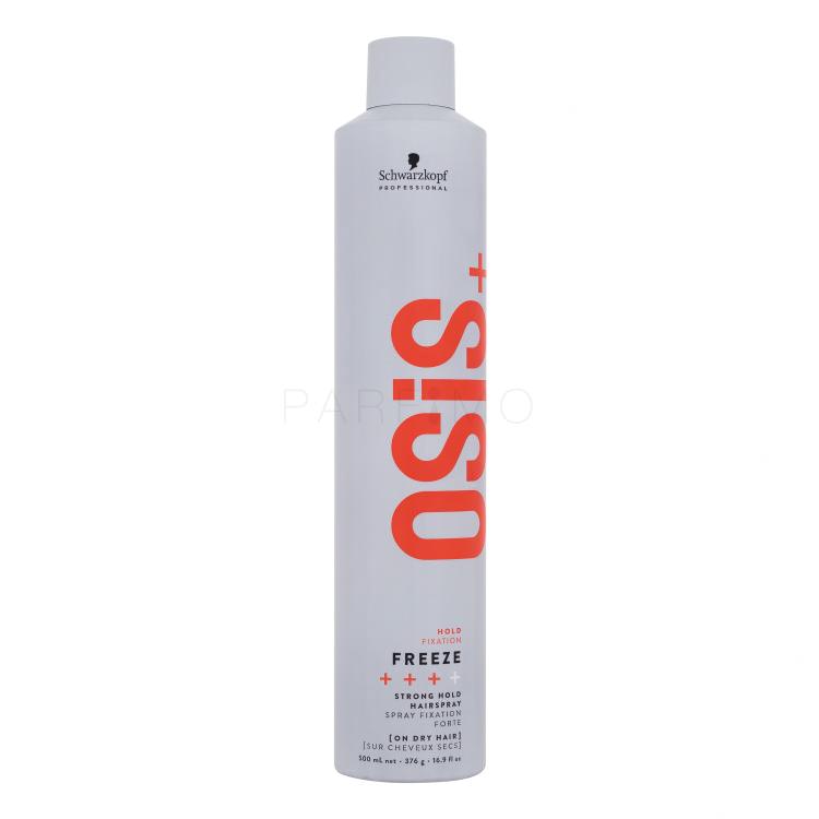 Schwarzkopf Professional Osis+ Freeze Strong Hold Hairspray Haarspray für Frauen 500 ml