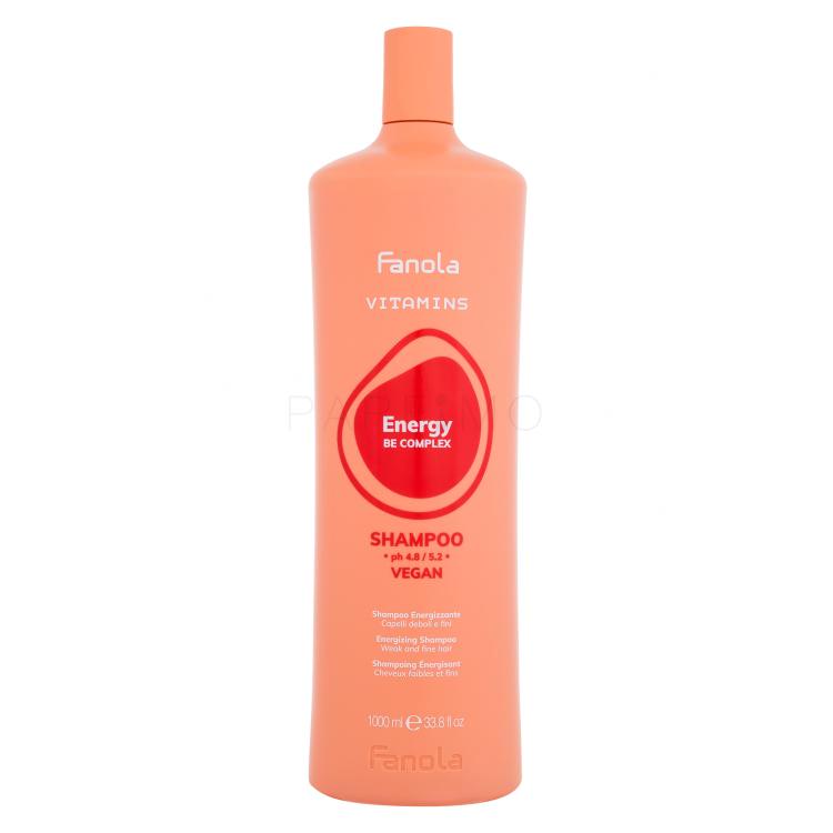 Fanola Vitamins Energy Shampoo Shampoo für Frauen 1000 ml