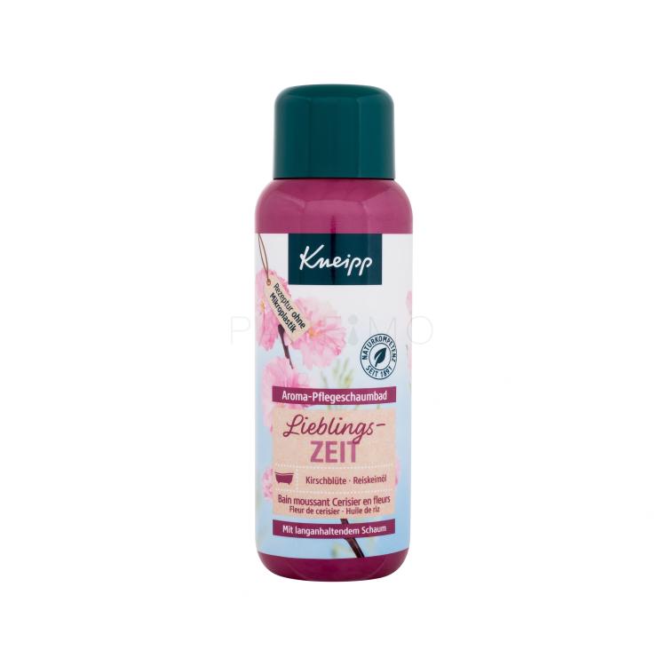 Kneipp Favourite Time Bath Foam Cherry Blossom Badeschaum für Frauen 400 ml