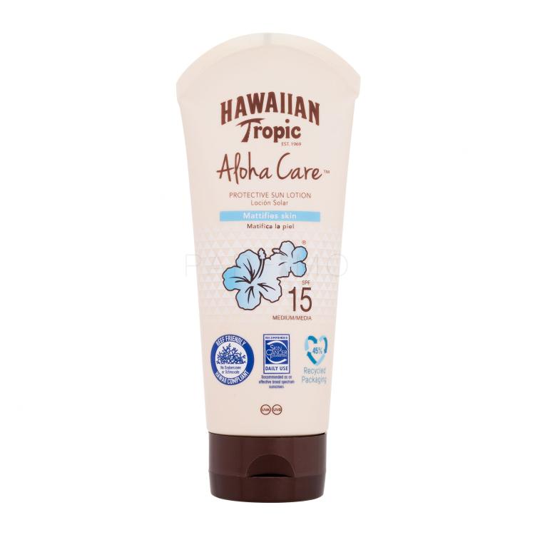 Hawaiian Tropic Aloha Care Protective Sun Lotion SPF15 Sonnenschutz 180 ml