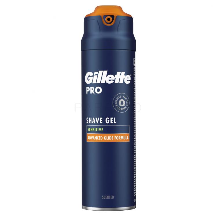 Gillette Pro Sensitive Shave Gel Rasiergel für Herren 200 ml