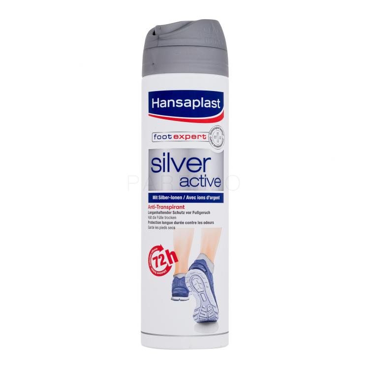 Hansaplast Silver Active Anti-Transpirant Fußspray 150 ml