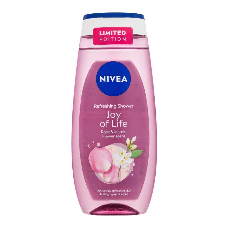 Nivea Joy Of Life Refreshing Shower Duschgel für Frauen 250 ml