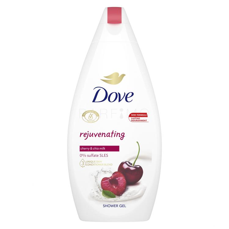 Dove Rejuvenating Cherry &amp; Chia Milk Duschgel für Frauen 450 ml