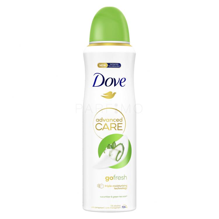 Dove Advanced Care Go Fresh Cucumber &amp; Green Tea 72h Antiperspirant für Frauen 200 ml
