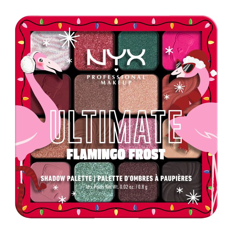 NYX Professional Makeup Fa La La L.A. Land Ultimate Flamingo Frost Lidschatten für Frauen 12,8 g