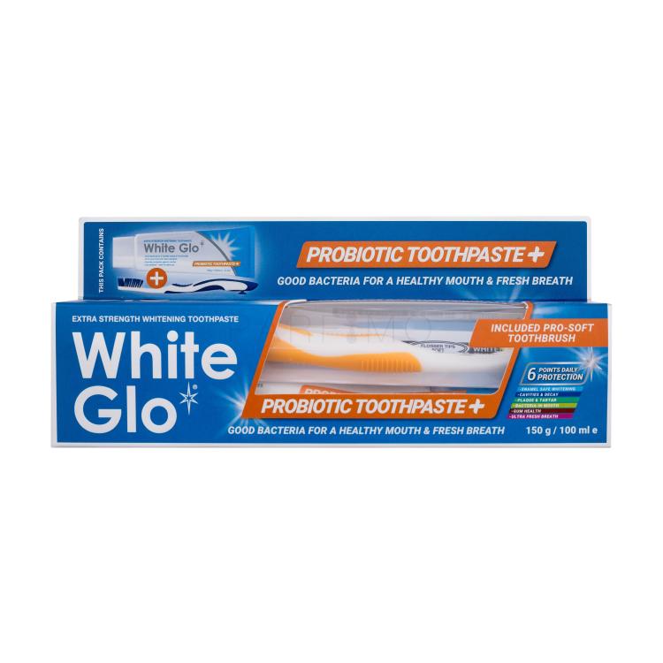 White Glo Probiotic Zahnpasta Set