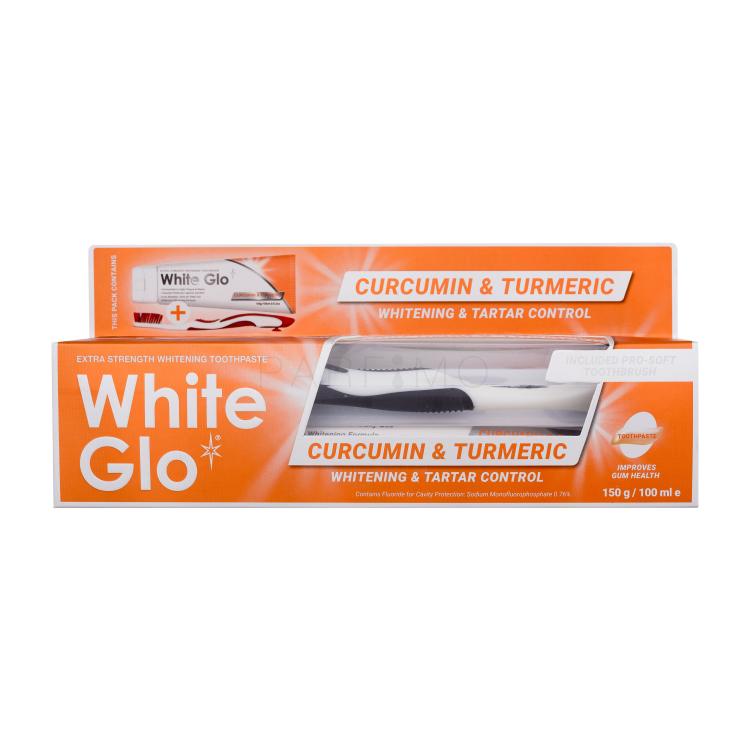 White Glo Curcumin &amp; Turmeric Zahnpasta Set