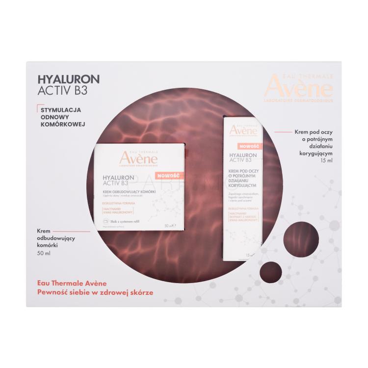 Avene Hyaluron Activ B3 Geschenkset Tagescreme Hyaluron Activ B3 Cell Renewal Cream 50 ml + Augencreme Hyaluron Activ B3 Triple Correction Eye Cream 15 ml