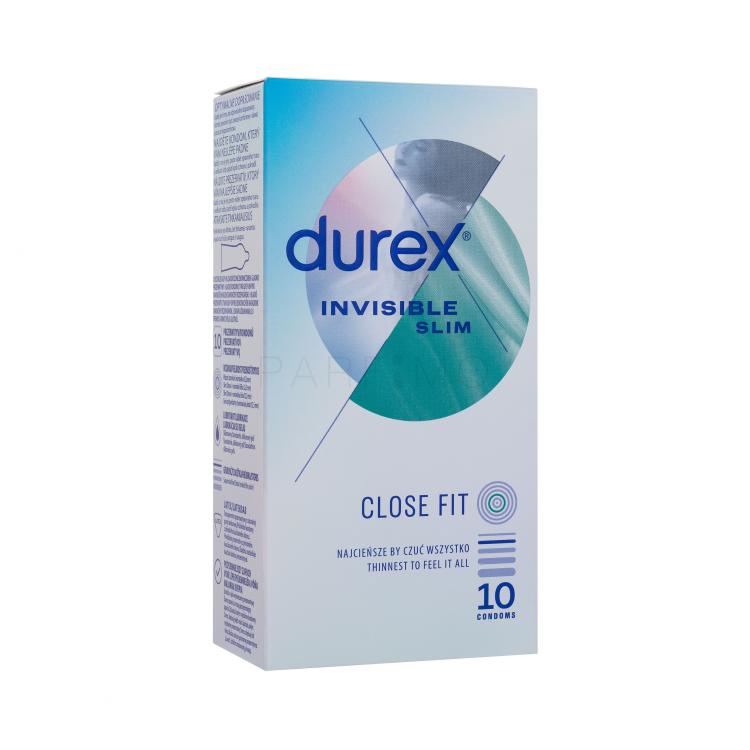 Durex Invisible Slim Kondom für Herren Set