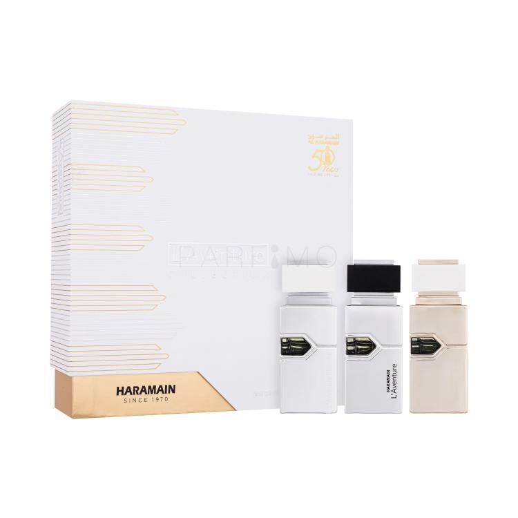 Al Haramain L&#039;Aventure Collection Geschenkset Eau de Parfum L&#039;Aventure 30ml + Eau de Parfum L&#039;Aventure Blanche 30 ml + Eau de Parfum L&#039;Aventure Femme 30 ml