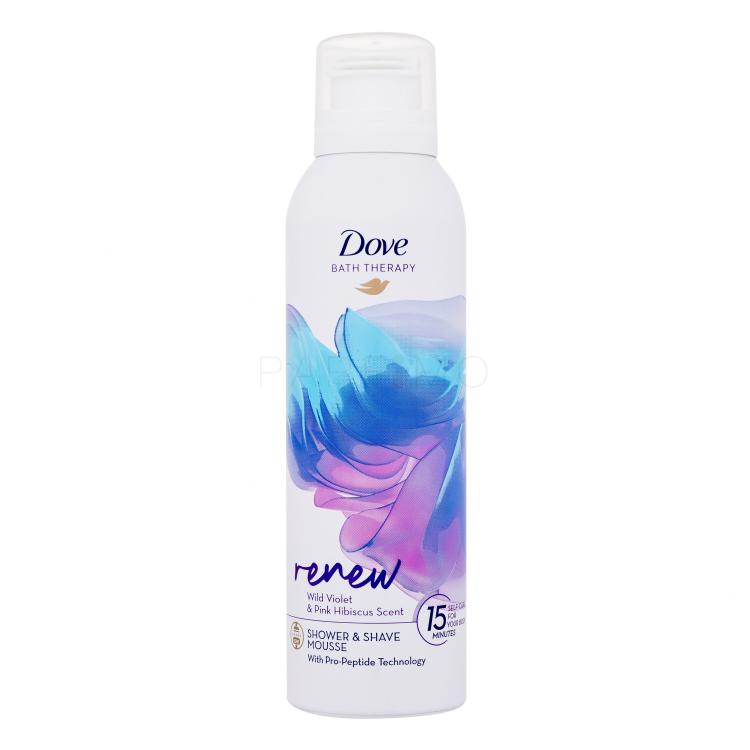 Dove Bath Therapy Renew Shower &amp; Shave Mousse Duschschaum für Frauen 200 ml