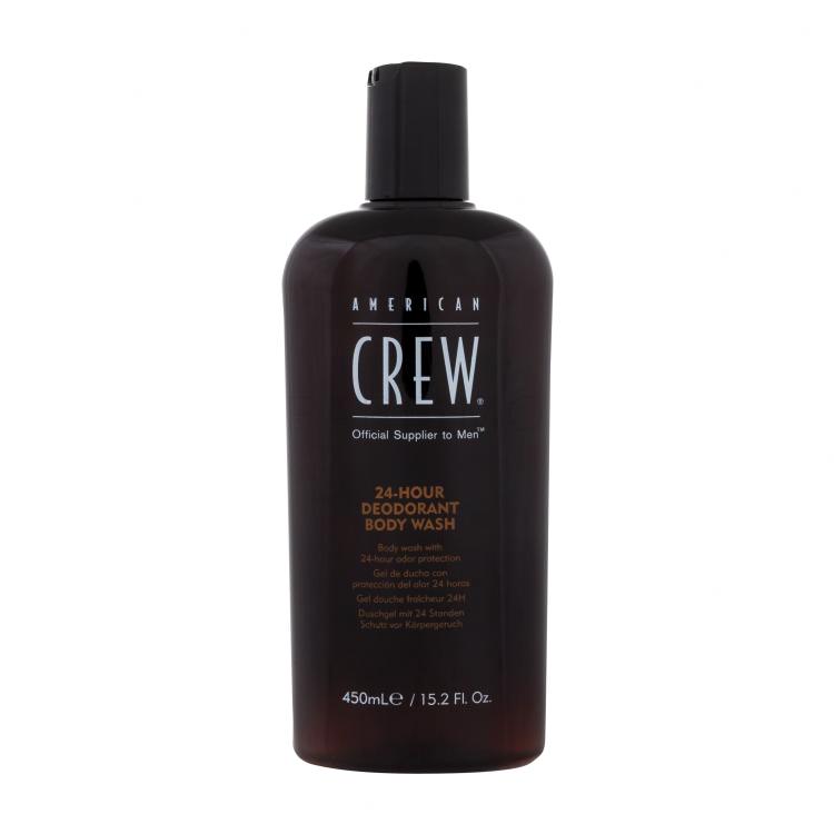 American Crew 24-Hour Deodorant Body Wash Duschgel für Herren 450 ml